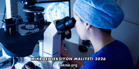 Mikroenjeksiyon Maliyeti 2026