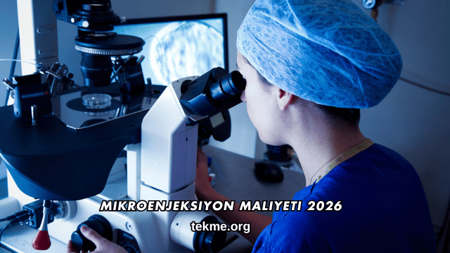 Mikroenjeksiyon Maliyeti 2026