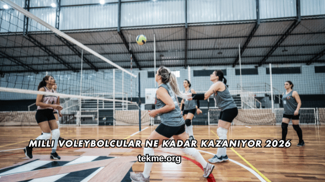 Milli Voleybolcular Ne Kadar Kazanıyor 2026