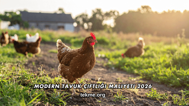 Modern Tavuk Çiftliği Maliyeti 2026