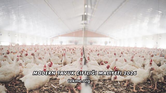 Modern Tavuk Çiftliği Maliyeti 2026