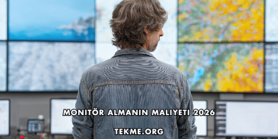 Monitör Almanın Maliyeti 2026