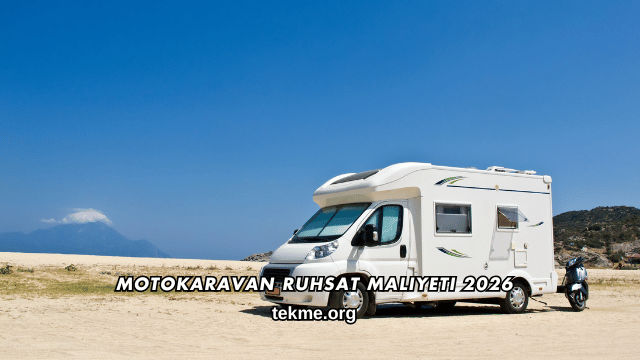 Motokaravan Ruhsat Maliyeti 2026