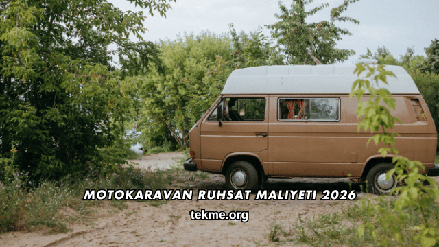 Motokaravan Ruhsat Maliyeti 2026