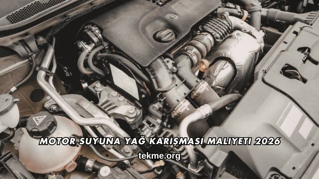 Motor Suyuna Yağ Karışması Maliyeti 2026
