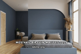 Müstakil Bir Evin Maliyeti 2026