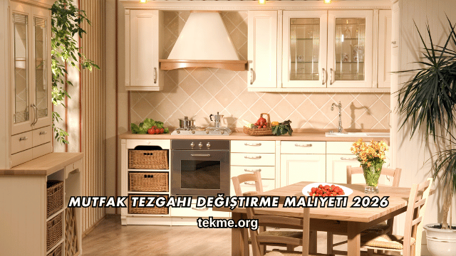 Mutfak Tezgahı Değiştirme Maliyeti 2026