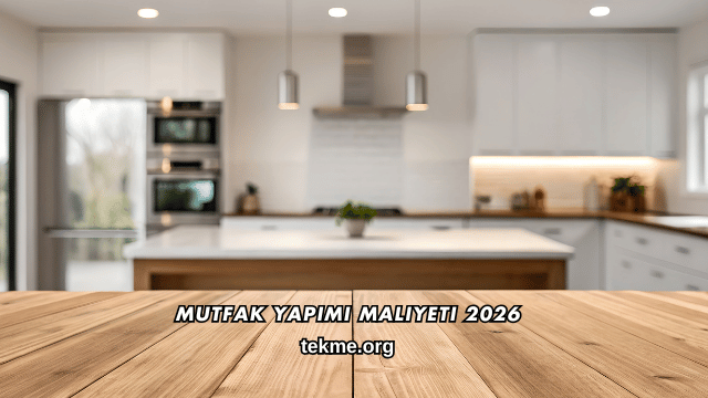 Mutfak Yapımı Maliyeti 2026