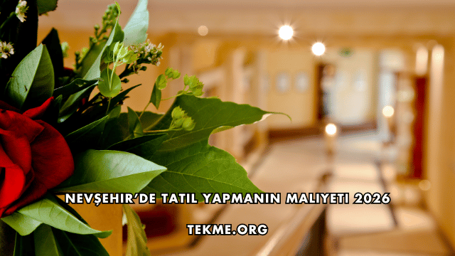 Nevşehir’de Tatil Yapmanın Maliyeti 2026