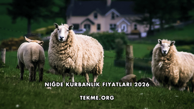 Niğde Kurbanlık Fiyatları 2026