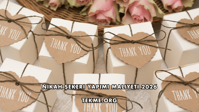 Nikah Şekeri Yapımı Maliyeti 2026