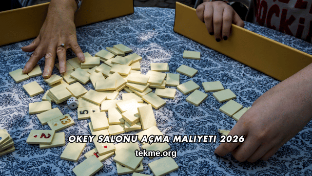 Okey Salonu Açma Maliyeti 2026