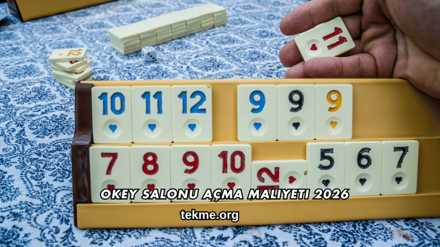 Okey Salonu Açma Maliyeti 2026