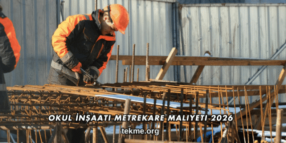 Okul İnşaatı Metrekare Maliyeti 2026