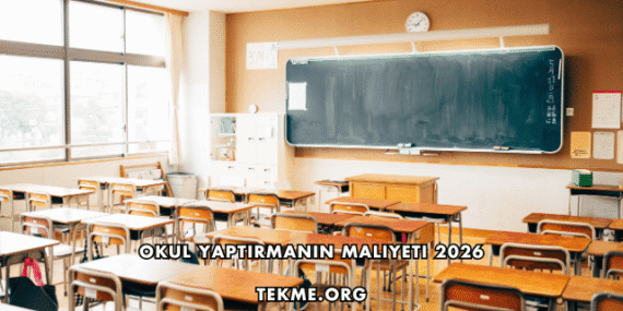 Okul Yaptırmanın Maliyeti 2026