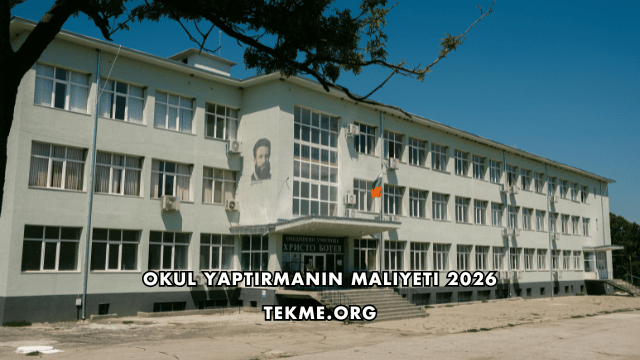 Okul Yaptırmanın Maliyeti 2026