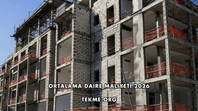 Ortalama Daire Maliyeti 2026