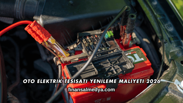 Oto Elektrik Tesisatı Yenileme Maliyeti 2026