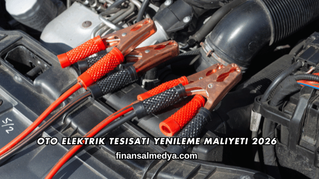 Oto Elektrik Tesisatı Yenileme Maliyeti 2026