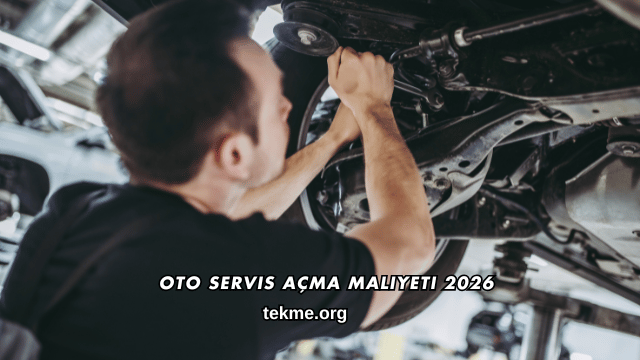 Oto Servis Açma Maliyeti 2026