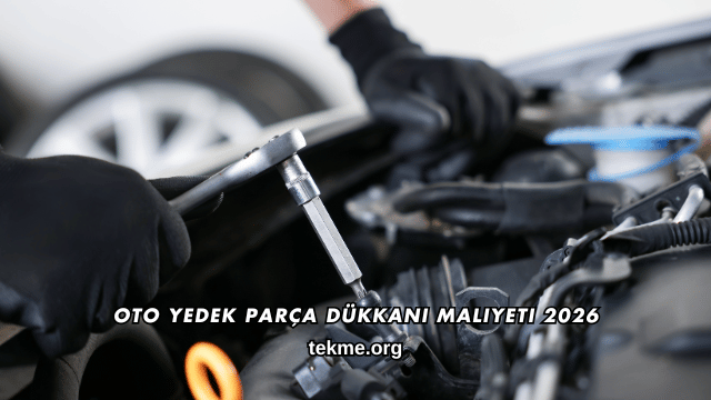 Oto Yedek Parça Dükkanı Maliyeti 2026