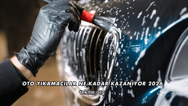 Oto Yıkamacılar Ne Kadar Kazanıyor 2026