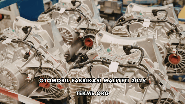 Otomobil Fabrikası Maliyeti 2026