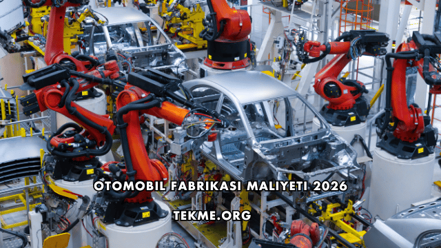 Otomobil Fabrikası Maliyeti 2026