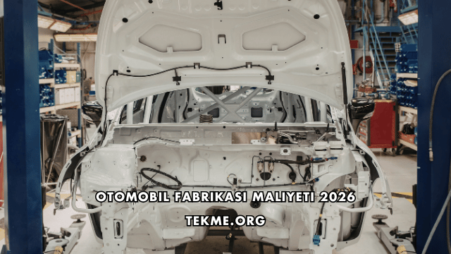 Otomobil Fabrikası Maliyeti 2026