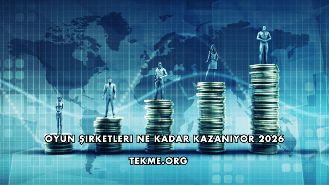 Oyun Şirketleri Ne Kadar Kazanıyor 2026