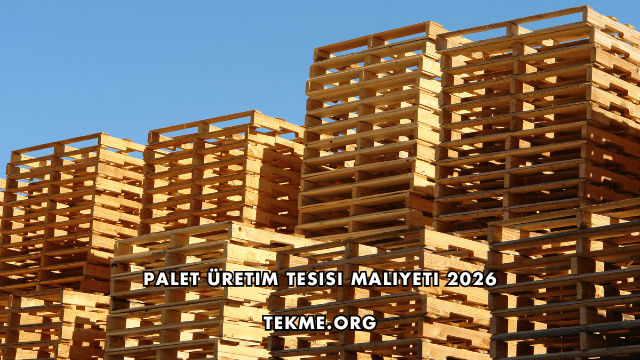 Palet Üretim Tesisi Maliyeti 2026