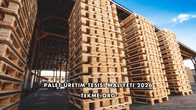 Palet Üretim Tesisi Maliyeti 2026
