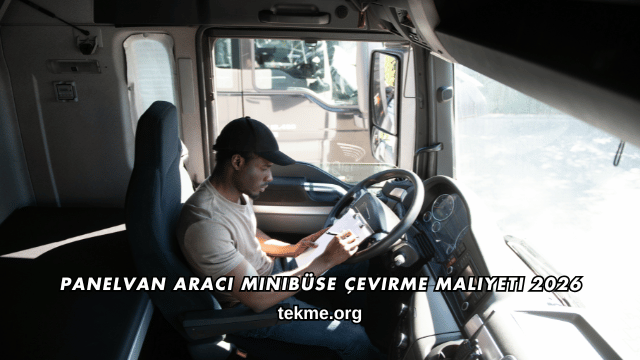 Panelvan Aracı Minibüse Çevirme Maliyeti 2026