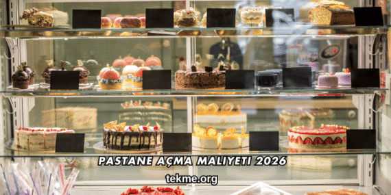 Pastane Açma Maliyeti 2026