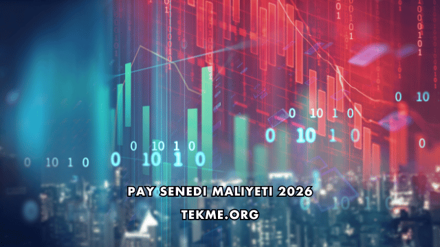 Pay Senedi Maliyeti 2026