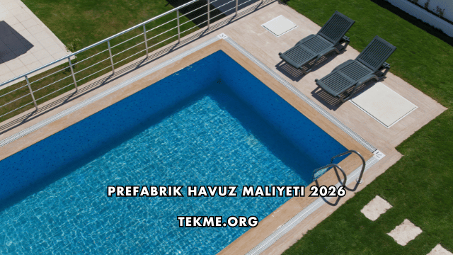 Prefabrik Havuz Maliyeti 2026