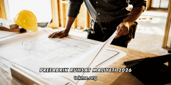 Prefabrik Ruhsat Maliyeti 2026