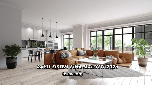 Raylı Sistem Bina Maliyeti 2026