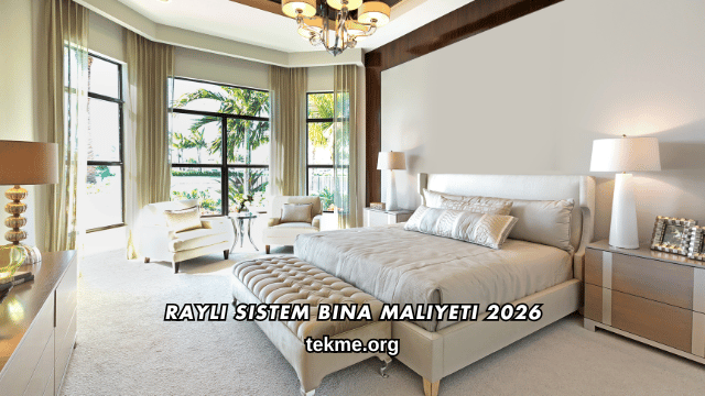 Raylı Sistem Bina Maliyeti 2026