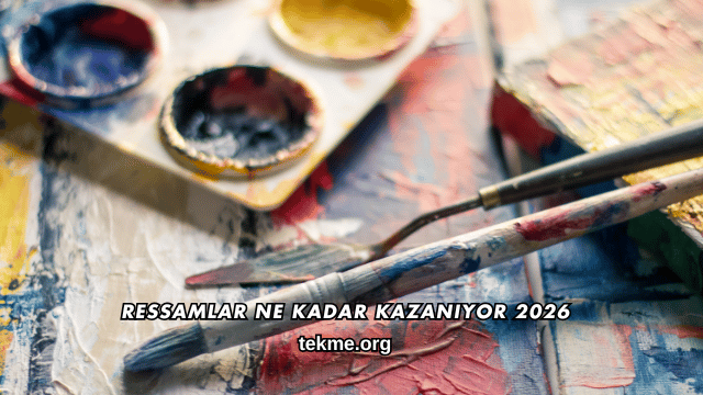 Ressamlar Ne Kadar Kazanıyor 2026