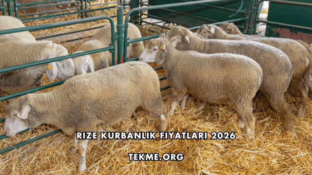 Rize Kurbanlık Fiyatları 2026