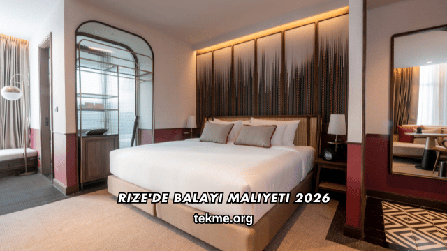 Rize'de Balayı Maliyeti 2026