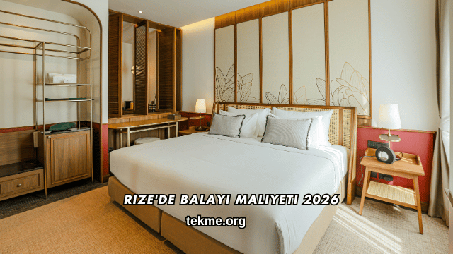 Rize'de Balayı Maliyeti 2026