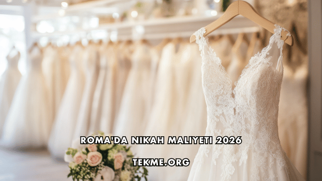 Roma'da Nikah Maliyeti 2026