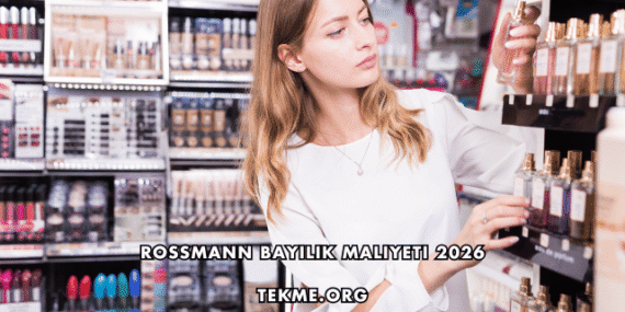 Rossmann Bayilik Maliyeti 2026