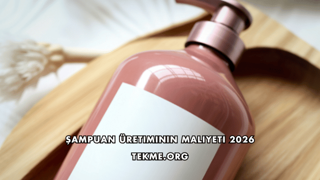 Şampuan Üretiminin Maliyeti 2026