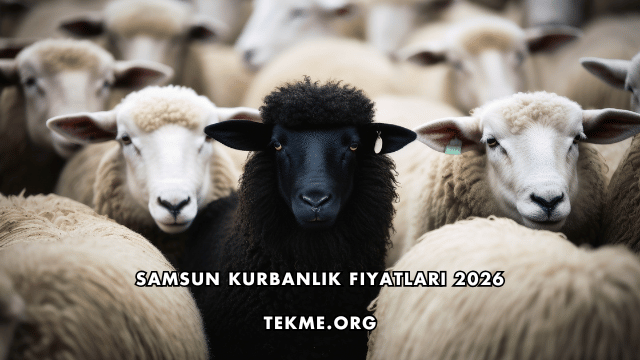 Samsun Kurbanlık Fiyatları 2026