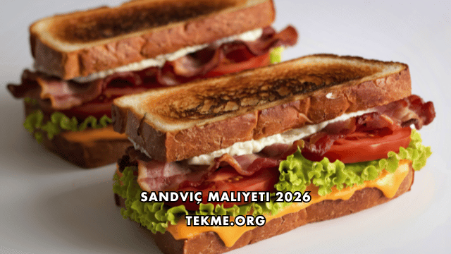 Sandviç Maliyeti 2026
