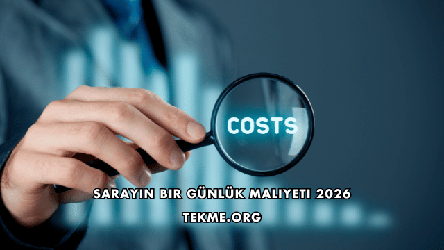 Sarayın Bir Günlük Maliyeti 2026