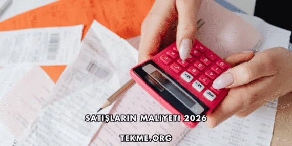 Satışların Maliyeti 2026